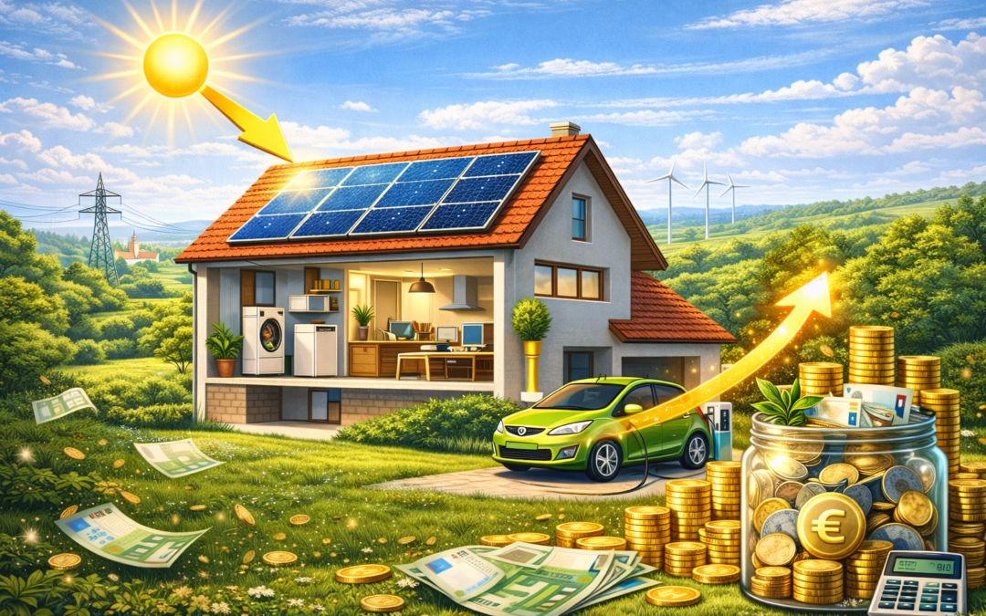 Combien peut rapporter une installation photovoltaïque en 2026 ?