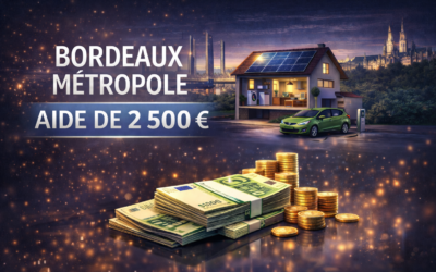 Prime de 2 500 € pour les panneaux photovoltaïques à Bordeaux Métropole